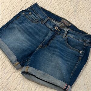 Torrid Jeans Blue Jean Shorts with Rolled Hems